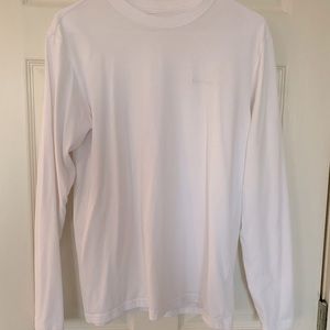 Reebok men's white long sleeve shirt small
